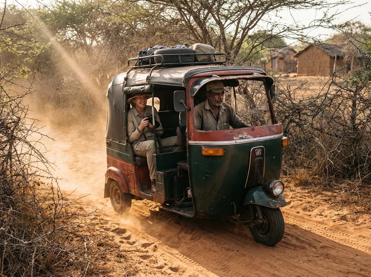 Village Tuk Tuk Out Safari