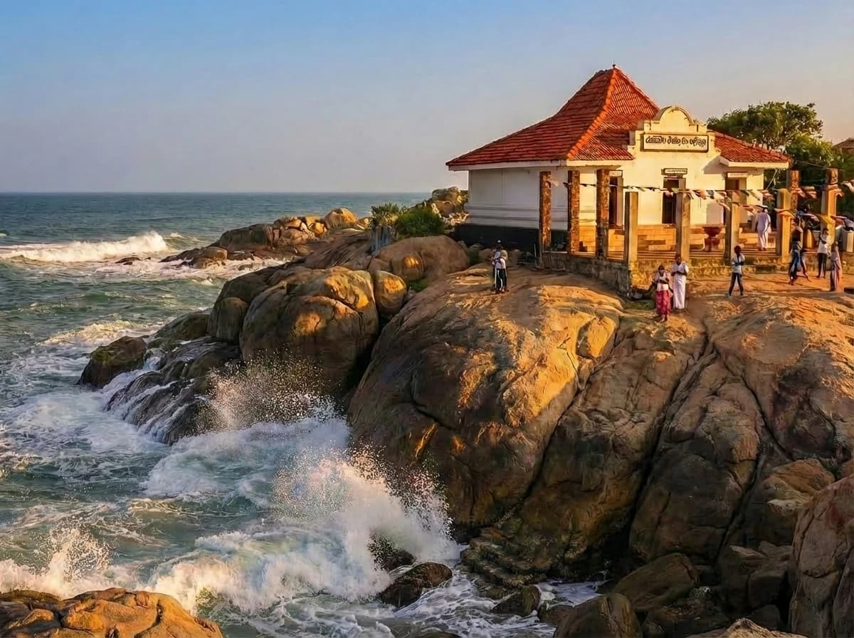 Kirinda Beach & Temple